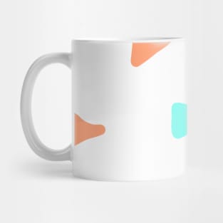 Colorful abstract stars background Mug